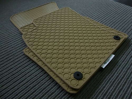 Design gummimatten beige - $$$,