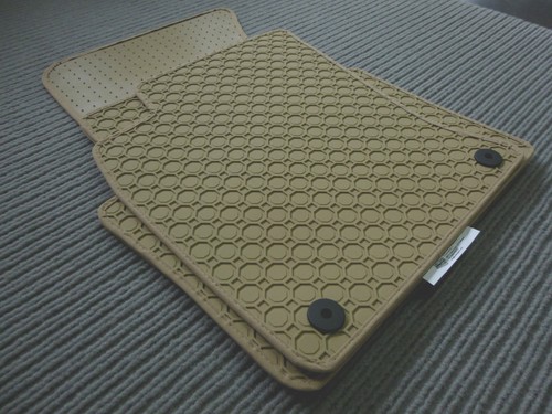 Design gummimatten beige - design,